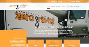 Zero Gravity Website Announcement